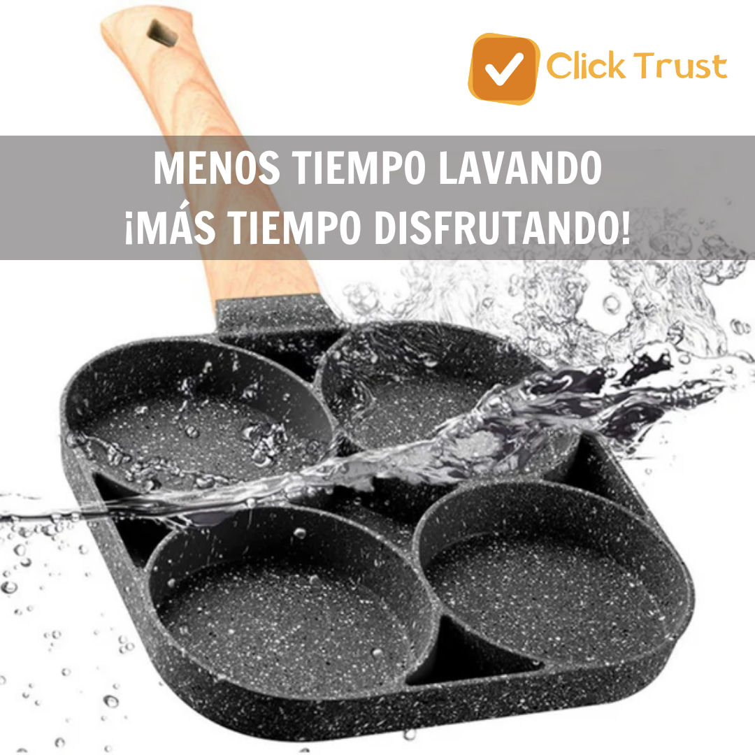 Sartén 4 espacios